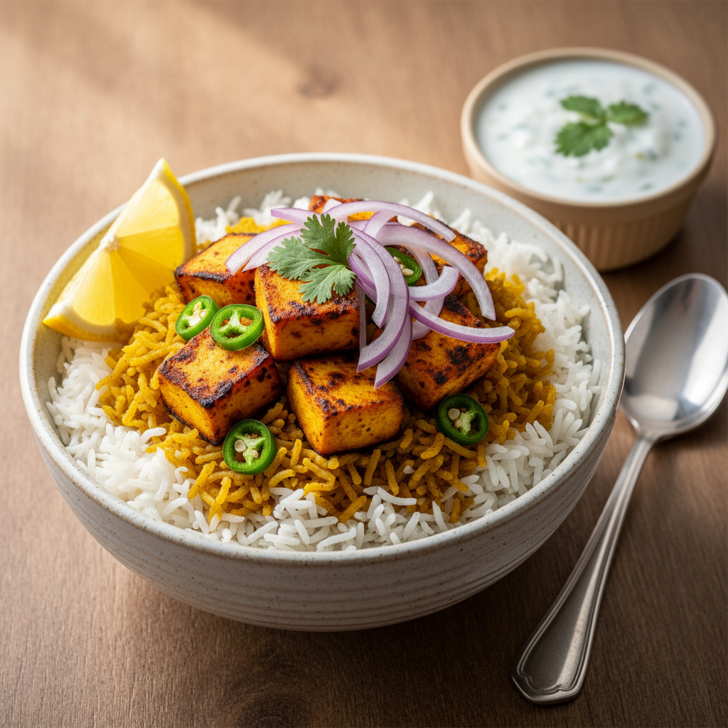 Paneer Rice Bowl